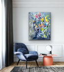 100 x 80 cm, Unikat, 'Metamorphose1' (UBI17-625) - Acrylgemälde von Ute Bivona