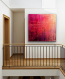 100 x 100 cm, Unikat, 'Coherence' (UBI17-619) - Acrylgemälde von Ute Bivona