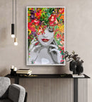 90 x 60 cm, Unikat, 'Sommer 2' (UBI17-547) - Acrylgemälde von Ute Bivona