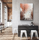 100 x 80 cm, Unikat, 'QuciksilverThoughtsAndNewConnections' (UBI17-620) - Acrylgemälde von Ute Bivona