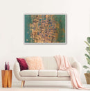 70 x 100 cm, Unikat, 'Spirit of Acqua Smeralda' (SVS21-589) - Öl-/Acrylgemälde von Suzanne Vivien Sommer