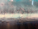 30 x 80 cm, Unikat, 'Wald im Nebel' (HW1-843) -  von Hagen Wieland
