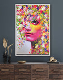 90 x 60 cm, Unikat, 'Frühling 3' (UBI17-551) - Acrylgemälde von Ute Bivona