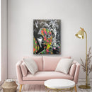 100 x 80 cm, Unikat, 'Madonna' (UBI17-796) - Acrylgemälde von Ute Bivona