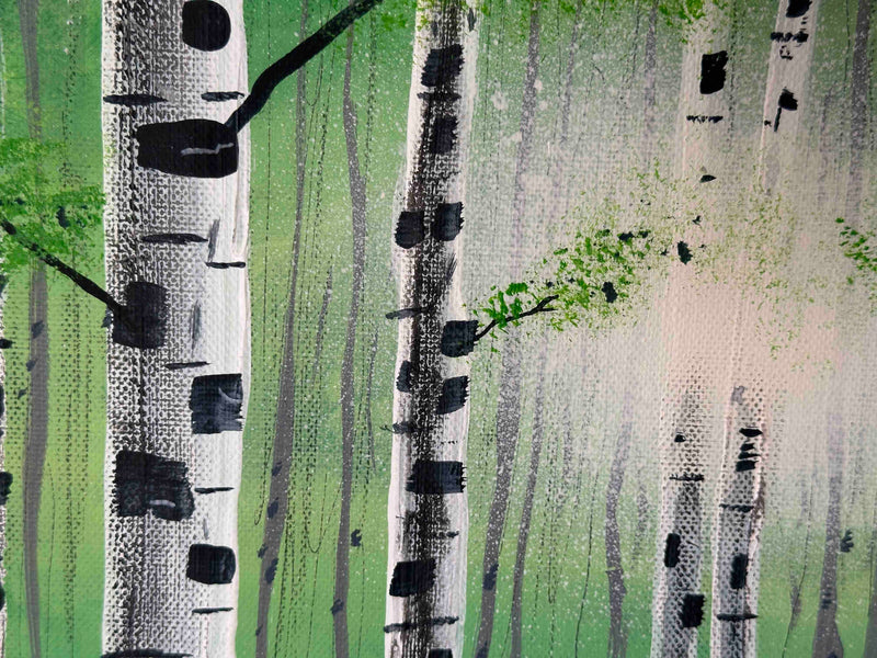 70 x 100 cm, Unikat, 'Lichtspiel' (HW1-793) - Acrylgemälde von Hagen Wieland