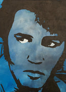 70 x 50 cm, Unikat, 'Elvis' (HW1-802) - Acrylgemälde von Hagen Wieland