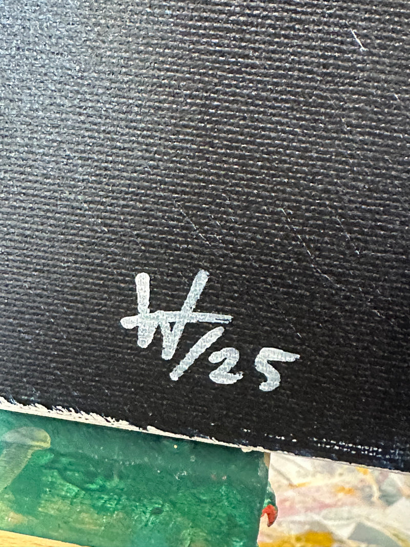 80 x 60 cm, Unikat, 'Pink' (HW1-803) - Acrylgemälde von Hagen Wieland