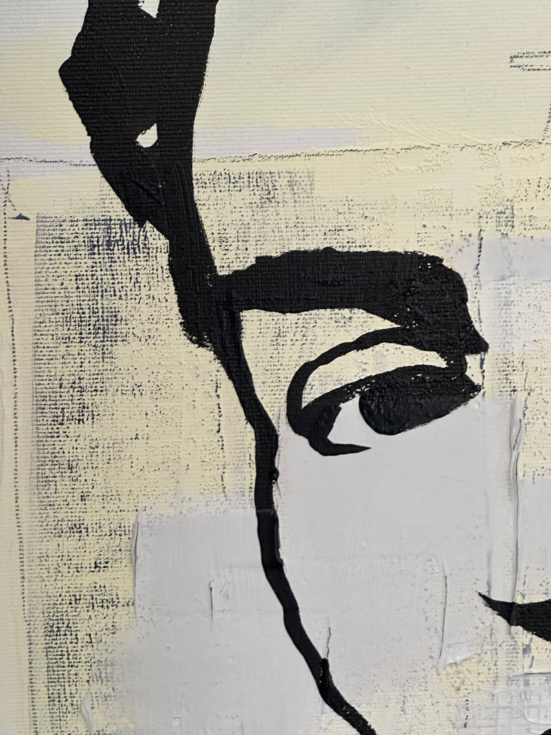 60 x 60 cm, Unikat, 'Frida' (HW1-804) - Acrylgemälde von Hagen Wieland