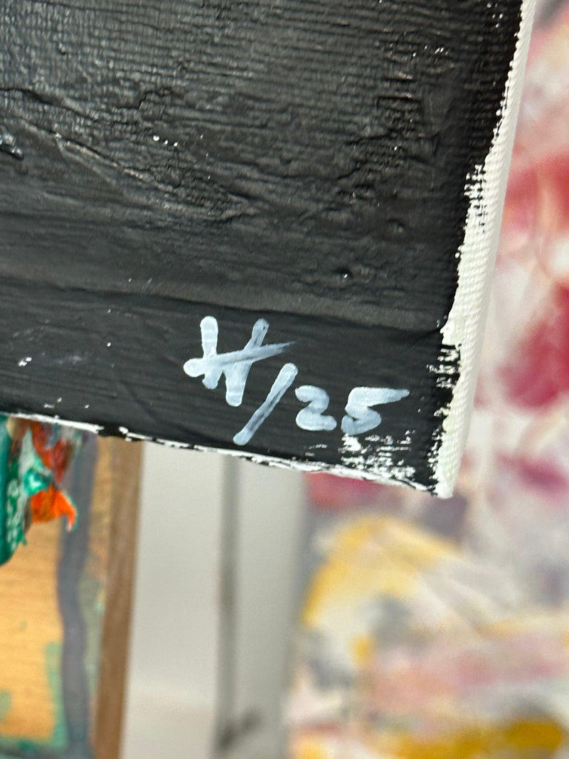 60 x 60 cm, Unikat, 'Frida' (HW1-804) - Acrylgemälde von Hagen Wieland