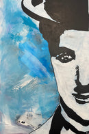 120 x 80 cm, Unikat, 'Charly' (HW1-805) - Acrylgemälde von Hagen Wieland