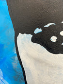 120 x 80 cm, Unikat, 'Charly' (HW1-805) - Acrylgemälde von Hagen Wieland