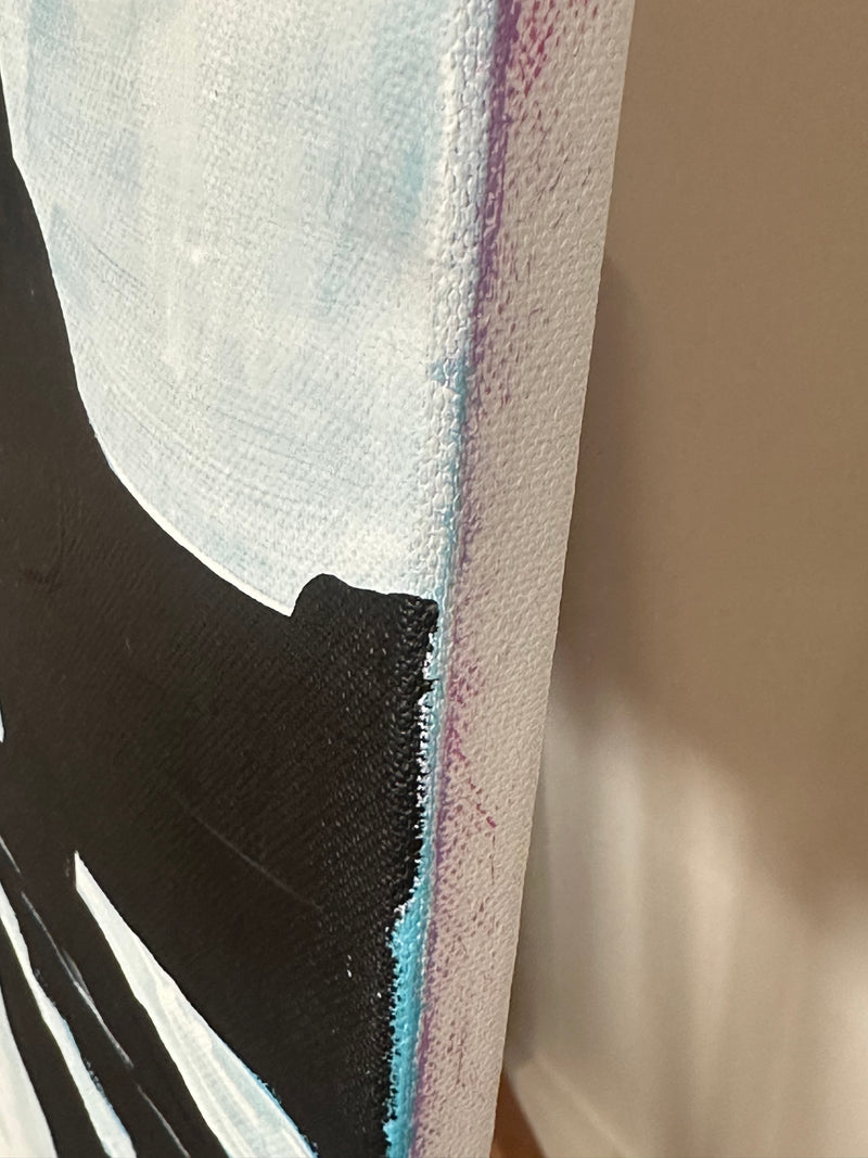 120 x 80 cm, Unikat, 'Charly' (HW1-805) - Acrylgemälde von Hagen Wieland