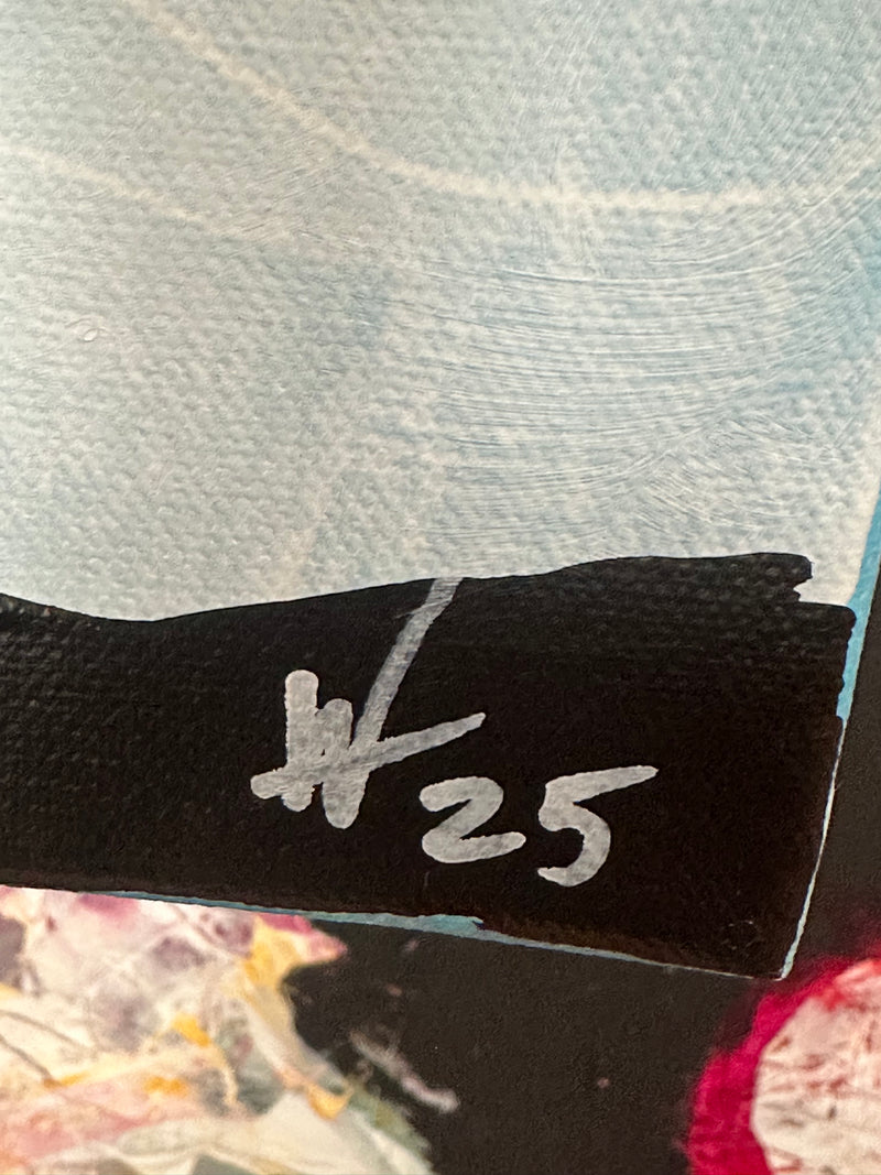 120 x 80 cm, Unikat, 'Charly' (HW1-805) - Acrylgemälde von Hagen Wieland