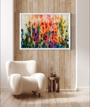 70 x 100 cm, Unikat, 'Happyland' (LPH26-666) - Acrylgemälde von C. F. Leipholz