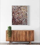 150 x 120 cm, Unikat, 'Herbstwind' (MGB22-692) -  von Michael Griesbeck