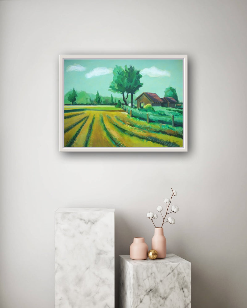 46 x 62,5 cm, Unikat, 'Bei Antersberg' (TP4-463) -  von Thomas Popp