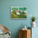 45 x 60 cm, Unikat, 'Verlassener Hof' (TP4-462) -  von Thomas Popp