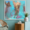 90 x 100 cm, Unikat, 'DIE GÖTTLICHEN BRÜDER' (ULLI20-546) -  von Ulrike Gerd Hartmann