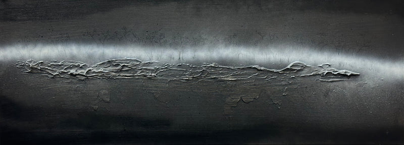 30 x 80 cm, Unikat, 'Winterwonderland 1' (HW1-825) -  von Hagen Wieland