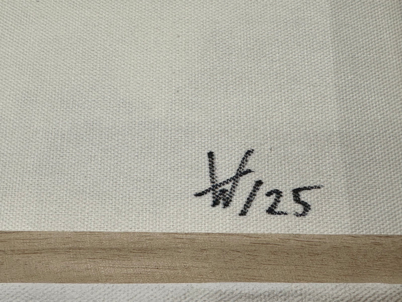 30 x 80 cm, Unikat, 'Winterwonderland 1' (HW1-825) -  von Hagen Wieland