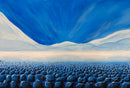 80 x 120 cm, Unikat, 'Death Valley: Moonlight' (HW1-526) - Acrylgemälde von Hagen Wieland