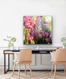 100 x 100 cm, Unikat, 'OfLightAndShadow' (UBI17-622) - Acrylgemälde von Ute Bivona