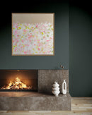 100 x 100 cm, Unikat, 'CHERRY BLOSSOM' (HEIN28-705) - Acrylgemälde von Carsten Heine