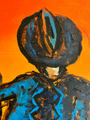 60 x 60 cm, Unikat, 'Jackson' (HW1-529) - Acrylgemälde von Hagen Wieland