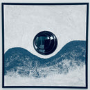 100 x 100 cm, Unikat, 'Welle' (HW1-830) -  von Hagen Wieland