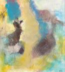 100 x 90 cm, Unikat, 'AMON' (ULLI20-545) -  von Ulrike Gerd Hartmann