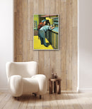 70 x 50 cm, Unikat, 'Alles klar an der Bar' (TP4-559) - Acrylgemälde von Thomas Popp