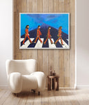 70 x 100 cm, Unikat, 'Abbey' (HW1-528) - Acrylgemälde von Hagen Wieland