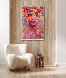 90 x 60 cm, Unikat, 'Herbst 3' (UBI17-552) - Acrylgemälde von Ute Bivona