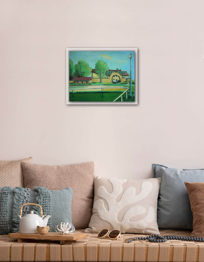 27 x 36,5 cm, Unikat, 'Niederseeon' (TP4-464) -  von Thomas Popp