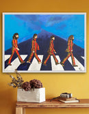 70 x 100 cm, Unikat, 'Abbey' (HW1-528) - Acrylgemälde von Hagen Wieland