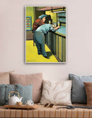 70 x 50 cm, Unikat, 'Alles klar an der Bar' (TP4-559) - Acrylgemälde von Thomas Popp