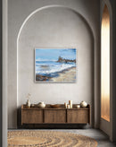 80 x 100 cm, Unikat, 'Criccieth' (RLD23-627) - Acrylgemälde von Regina Lord