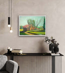 43 x 60 cm, Unikat, 'Hütte mit Aussicht' (TP4-460) -  von Thomas Popp