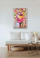 90 x 60 cm, Unikat, 'Frühling 3' (UBI17-551) - Acrylgemälde von Ute Bivona