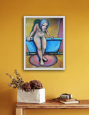 65 x 45 cm, Unikat, 'Im Bad' (TP4-465) -  von Thomas Popp