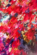 100 x 70 cm, Unikat, 'It´s raining love' (UBI17-713) - Acrylgemälde von Ute Bivona