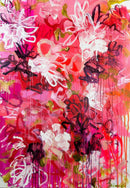 100 x 70 cm, Unikat, 'Love is all around me' (UBI17-714) - Acrylgemälde von Ute Bivona