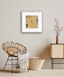 32,5 x 32,5 cm, Unikat, 'Ausweg' (KATR11-332) -  von Katharina Reusch