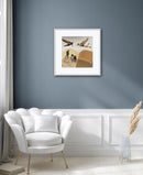 41,5 x 41,5 cm, Unikat, 'Dubrovnik' (KATR11-331) -  von Katharina Reusch