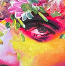 90 x 60 cm, Unikat, 'Frühling 3' (UBI17-551) - Acrylgemälde von Ute Bivona