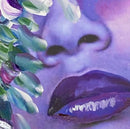 90 x 60 cm, Unikat, 'Winter 3' (UBI17-554) - Acrylgemälde von Ute Bivona