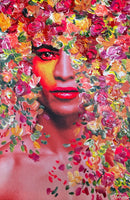 90 x 60 cm, Unikat, 'Herbst 3' (UBI17-552) - Acrylgemälde von Ute Bivona