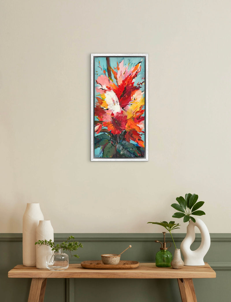 60 x 30 cm, Unikat, '' (RLD23-786) - Acrylgemälde von Regina Lord