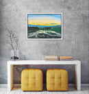 50 x 70 cm, Unikat, 'Das große Gehege (nach C.D.F.)' (HW1-787) - Acrylgemälde von Hagen Wieland