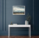 50 x 70 cm, Unikat, 'Meer ohne Mönch (nach C.D.F)' (HW1-788) - Acrylgemälde von Hagen Wieland